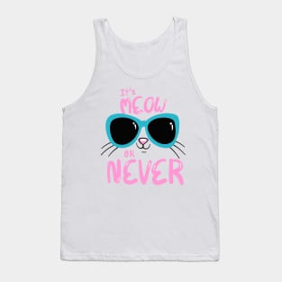 Meow or Never Tank Top